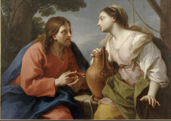 Jesus et samaritaine