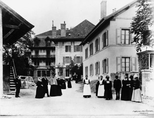 Arrivée des diaconesses à St Loup 