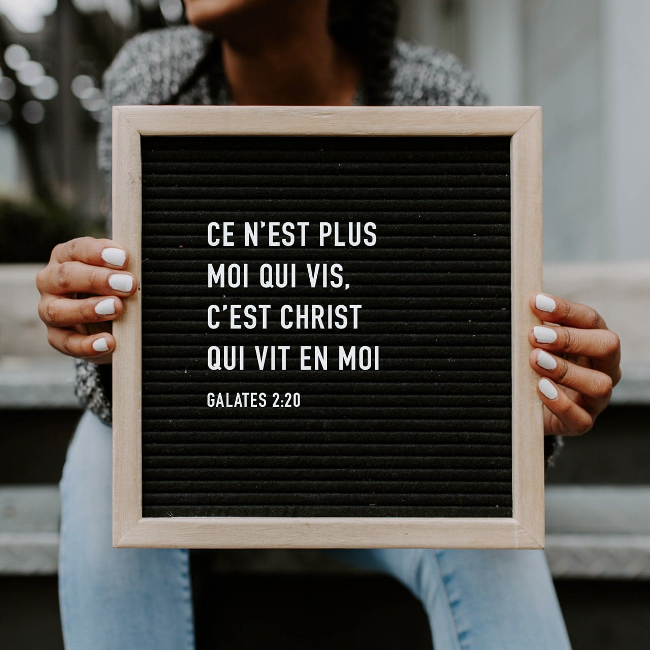 Christ vit en moi. Gal 220