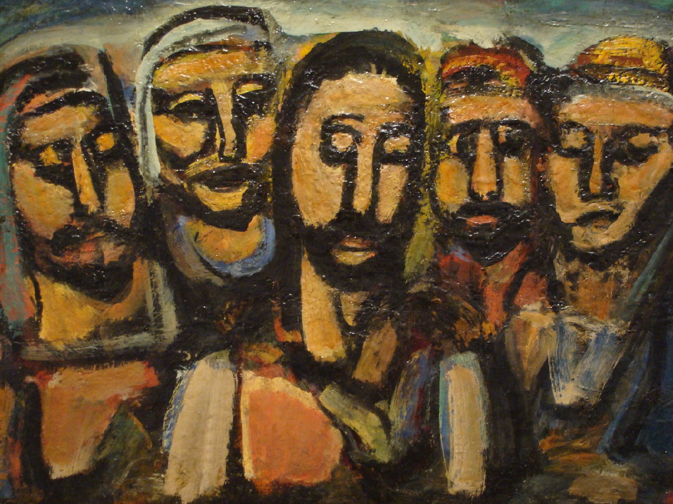 Rouault ChristAndApostles