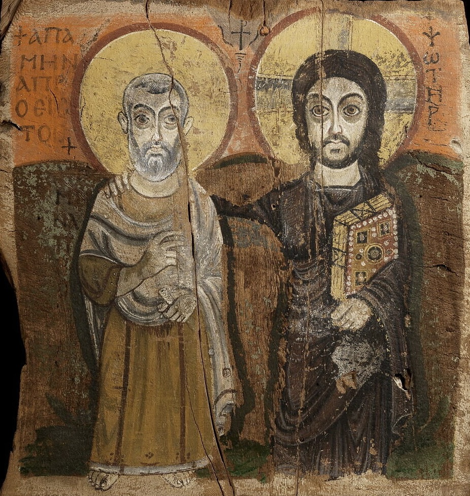 Jésus, Ménas et le pèlerinage