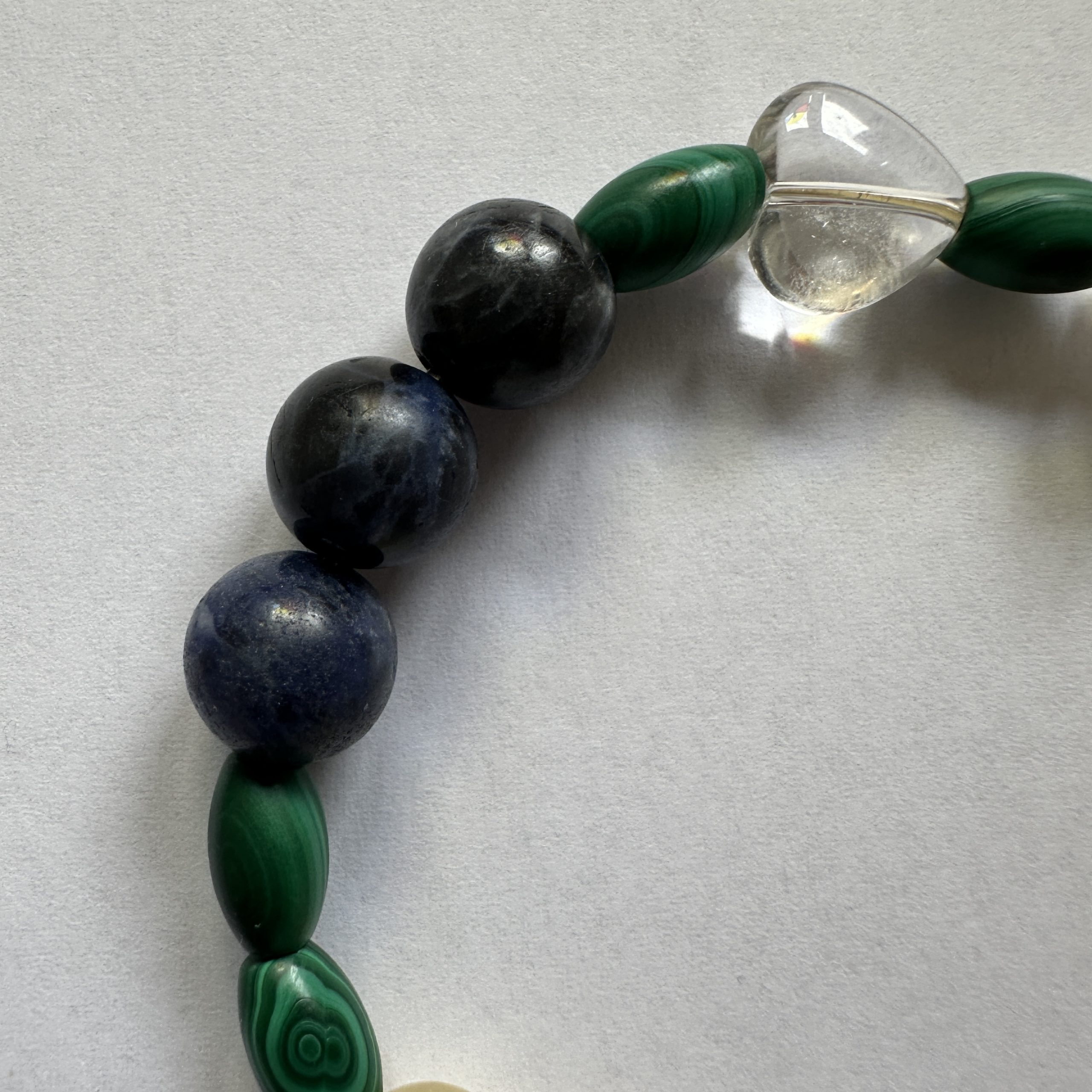 Prier avec les perles bleues du chemin